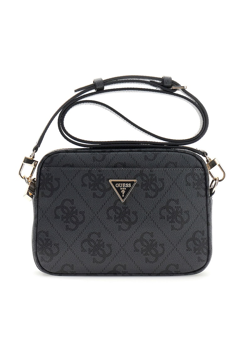 Geanta crossbody cu model Meridian - Negru