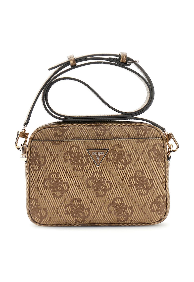 Geanta crossbody cu model Meridian - Bej