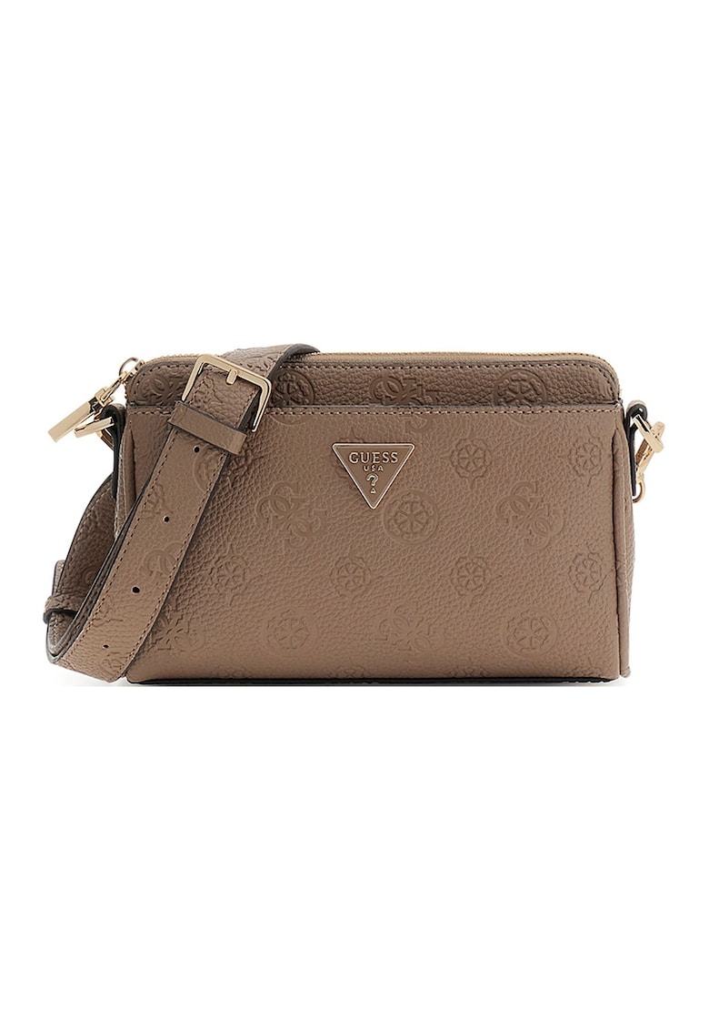Geanta crossbody mini din piele ecologica Cresidia II - Maro taupe