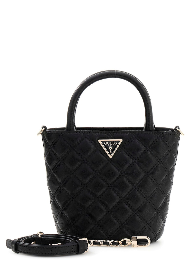 Geanta tote matlasata Giully - Negru