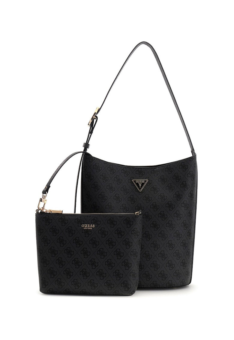 Geanta de umar cu etui detasabil Meridian II - Gri antracit