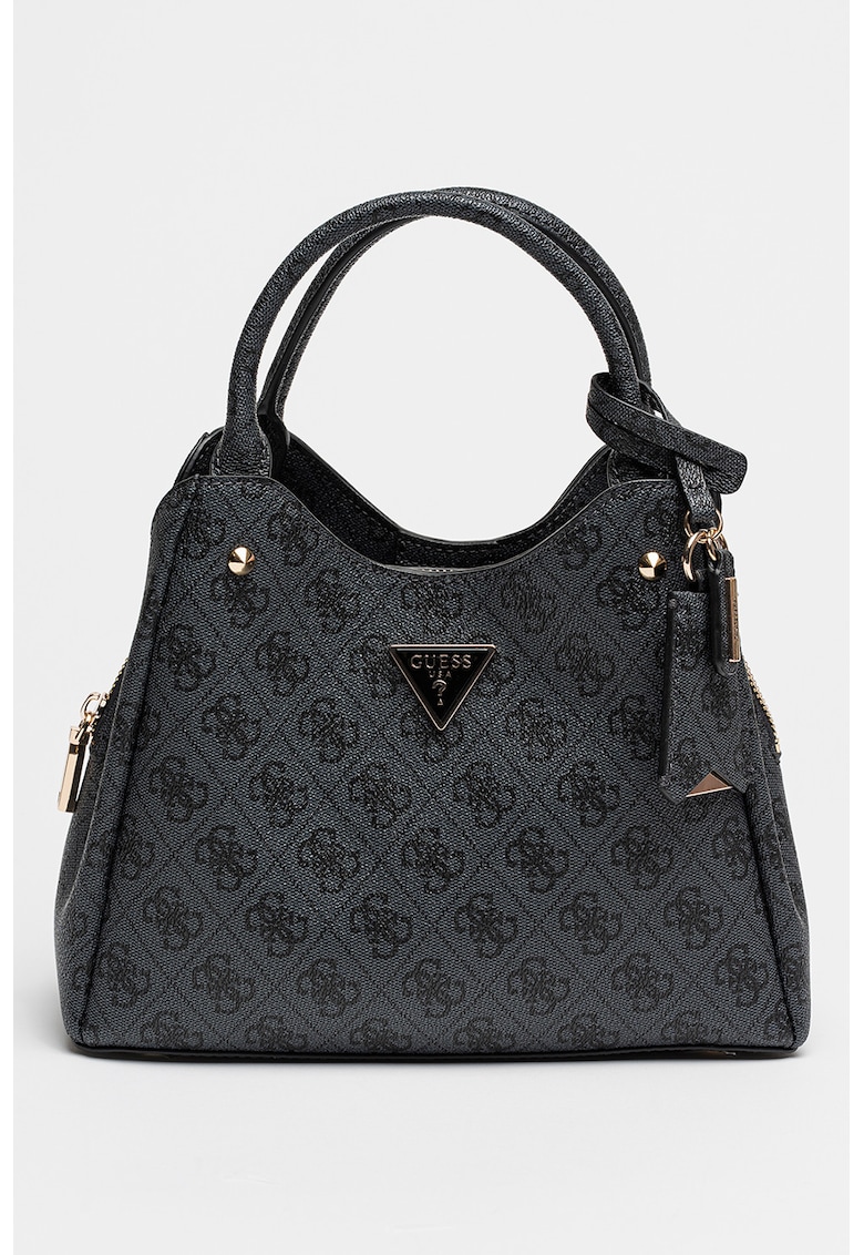 Geanta de umar cu model monograma Meridian II - Auriu/Bleumarin