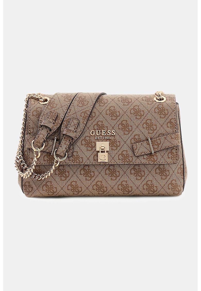 Geanta crossbody cu lant Yesba - Maro camel