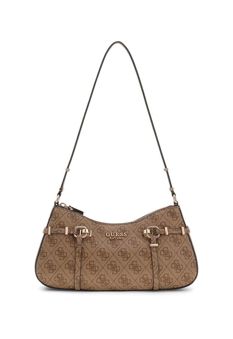 Geanta de umar cu model monograma Leona