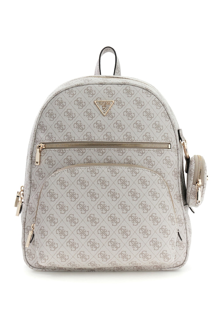 Rucsac cu model monograma Power Play II - Grej