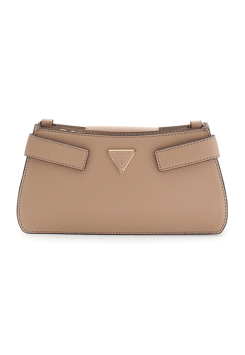 Geanta crossbody de piele ecologica Serenova - Maro camel