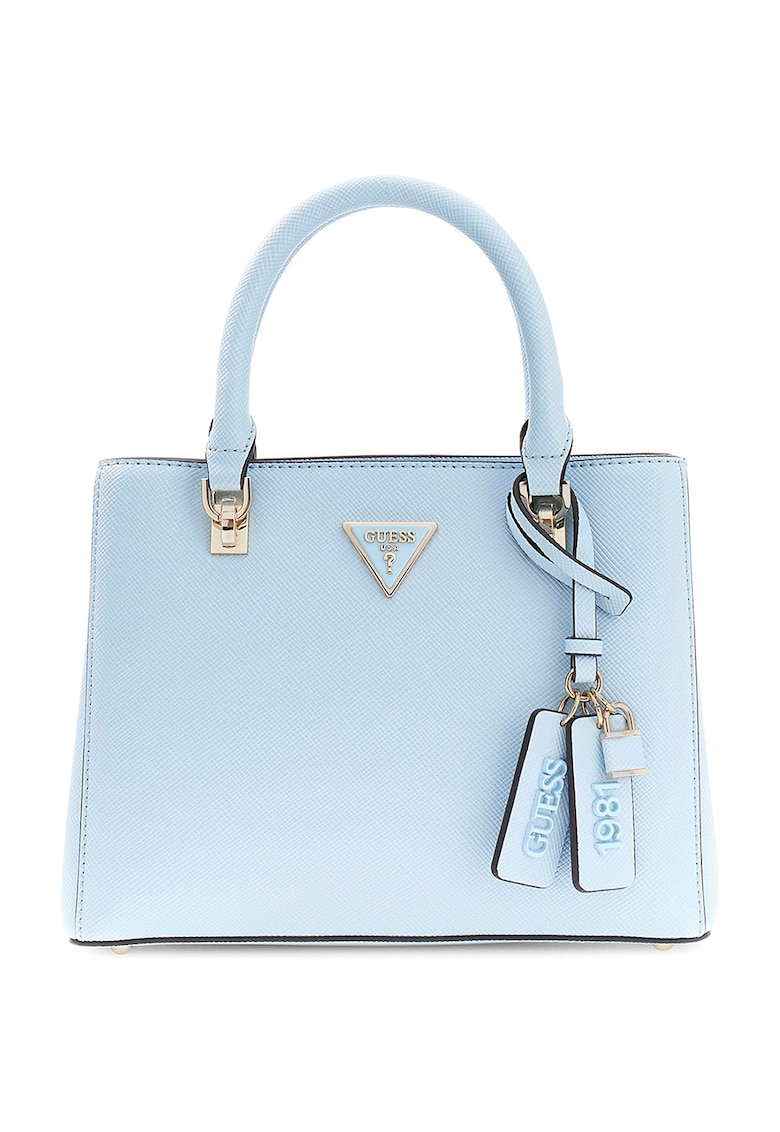 Geanta crossbody din piele ecologica Noelle - Albastru deschis