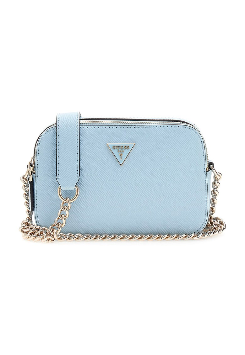 Geanta crossbody din piele ecologica cu doua compartimente Noelle