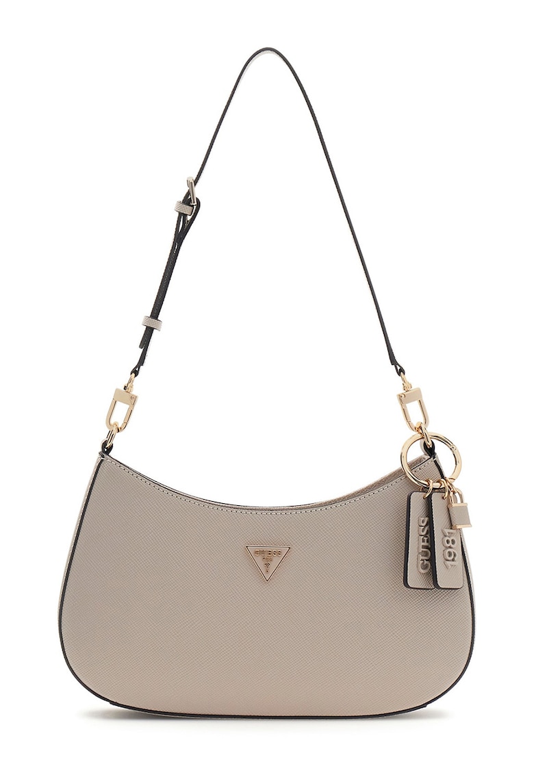 Geanta din piele ecologica cu bareta de umar Noelle II - Maro taupe deschis