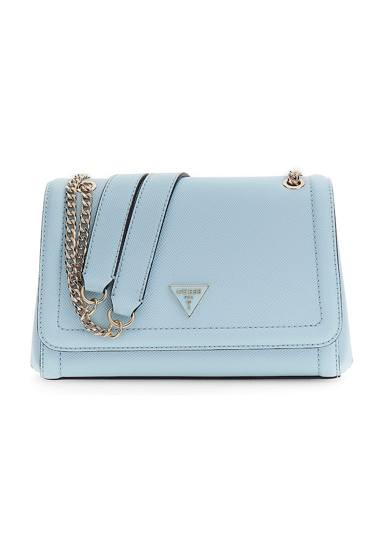 Geanta crossbody din piele ecologica cu bareta din lant Noelle