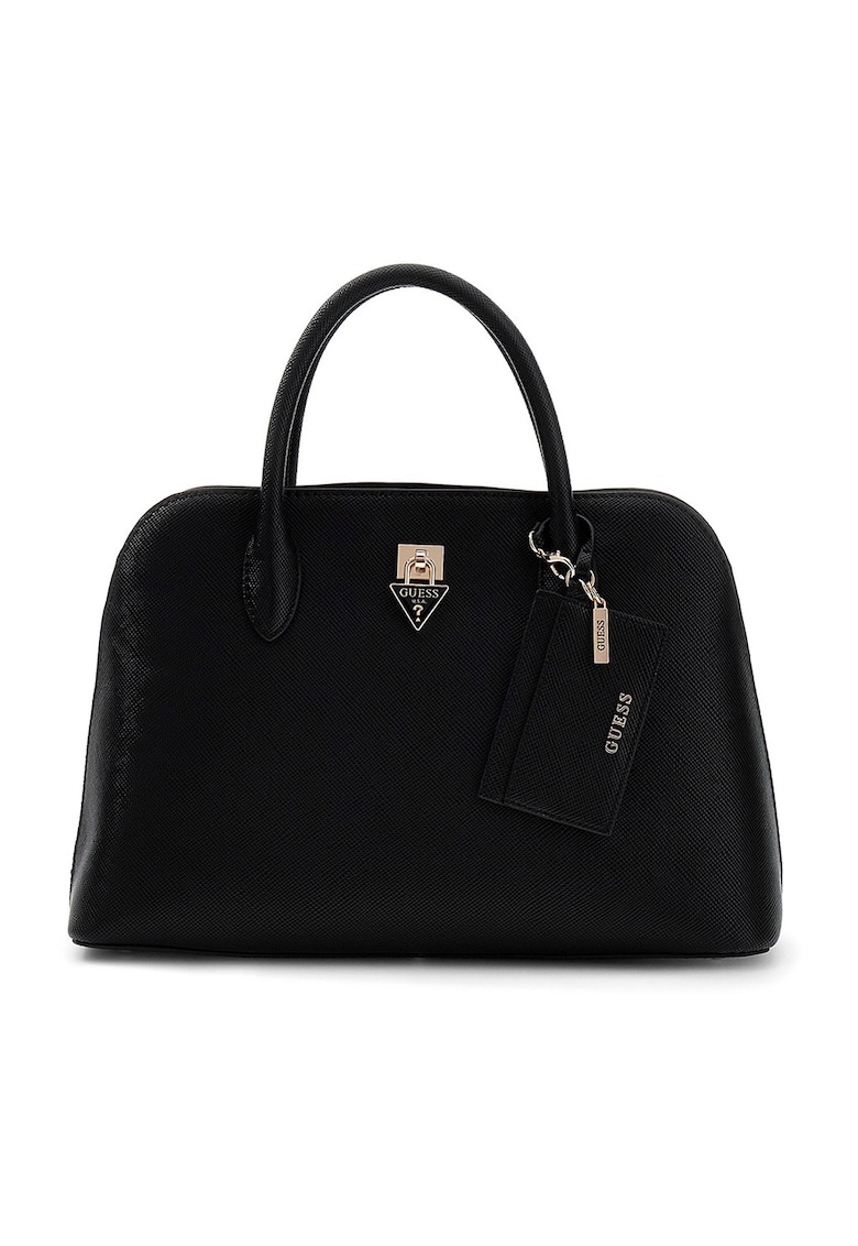 Geanta shopper din piele ecologica cu portcart detasabil Patsie - Negru