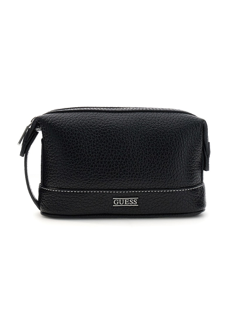 Geanta din piele ecologica cu maner Boston - Negru