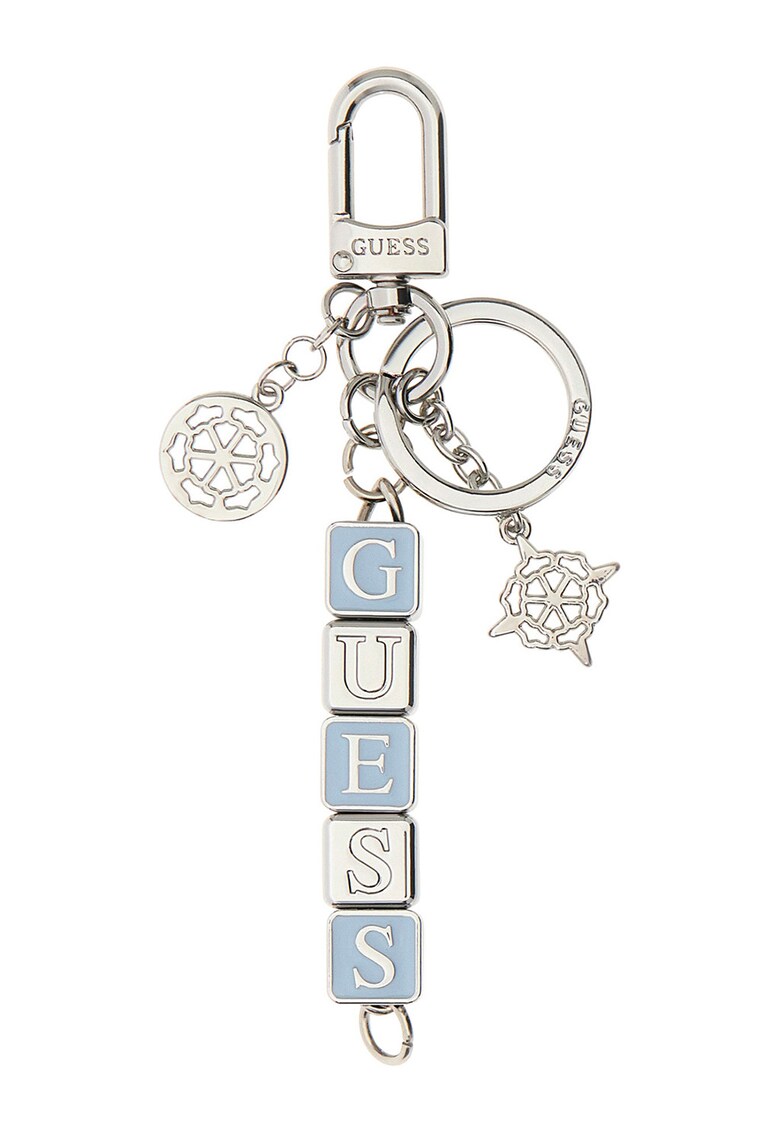 Breloc cu logo - Albastru/Argintiu