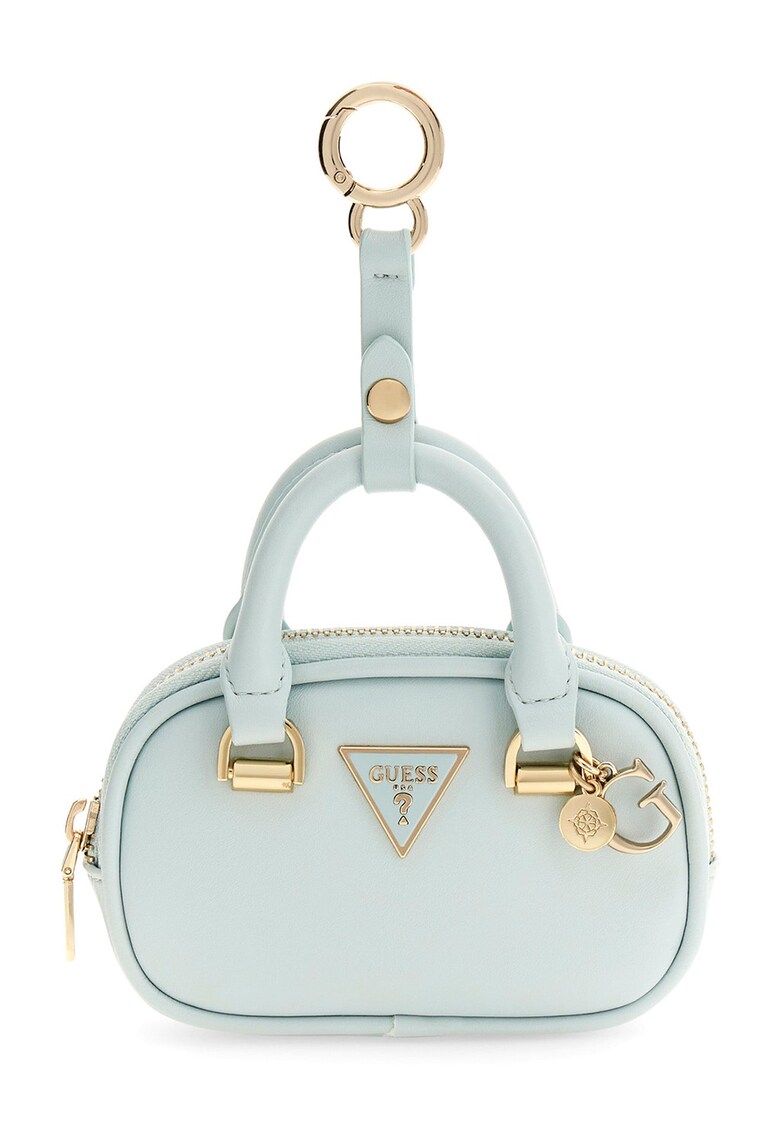 Breloc cu etui cu fermoar - Albastru glaciar