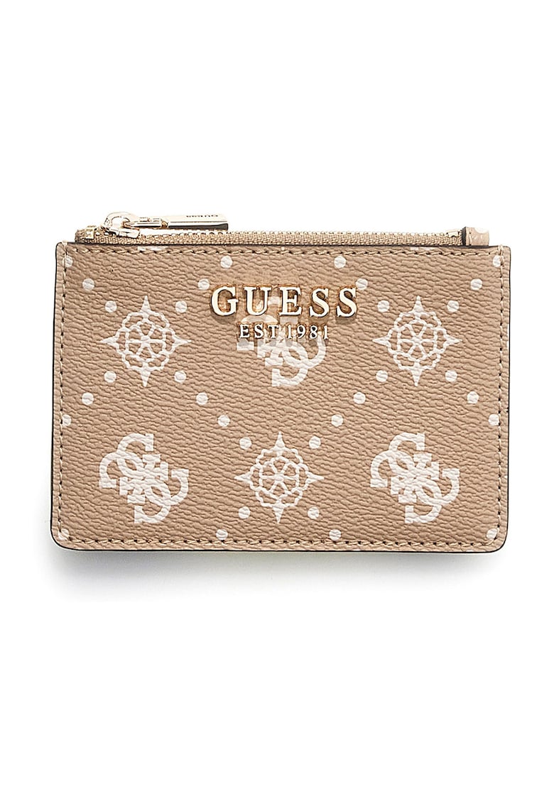 Portcart cu logo Carrie - Maro deschis