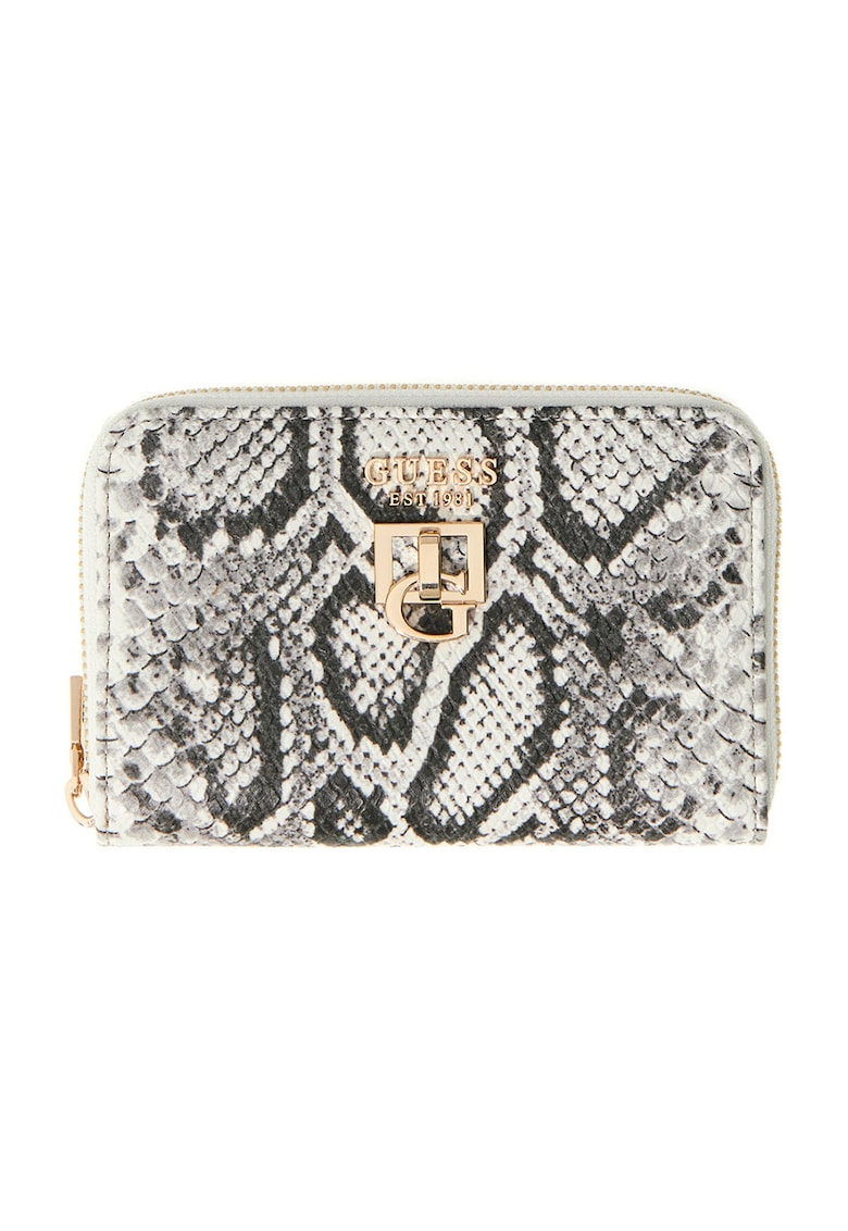 Portofel cu animal print Bianca - Alb/Negru