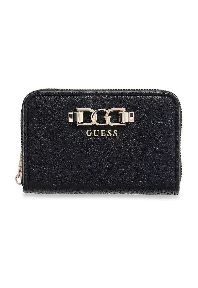 Portofel de piele ecologica cu logo si fermoar Anise