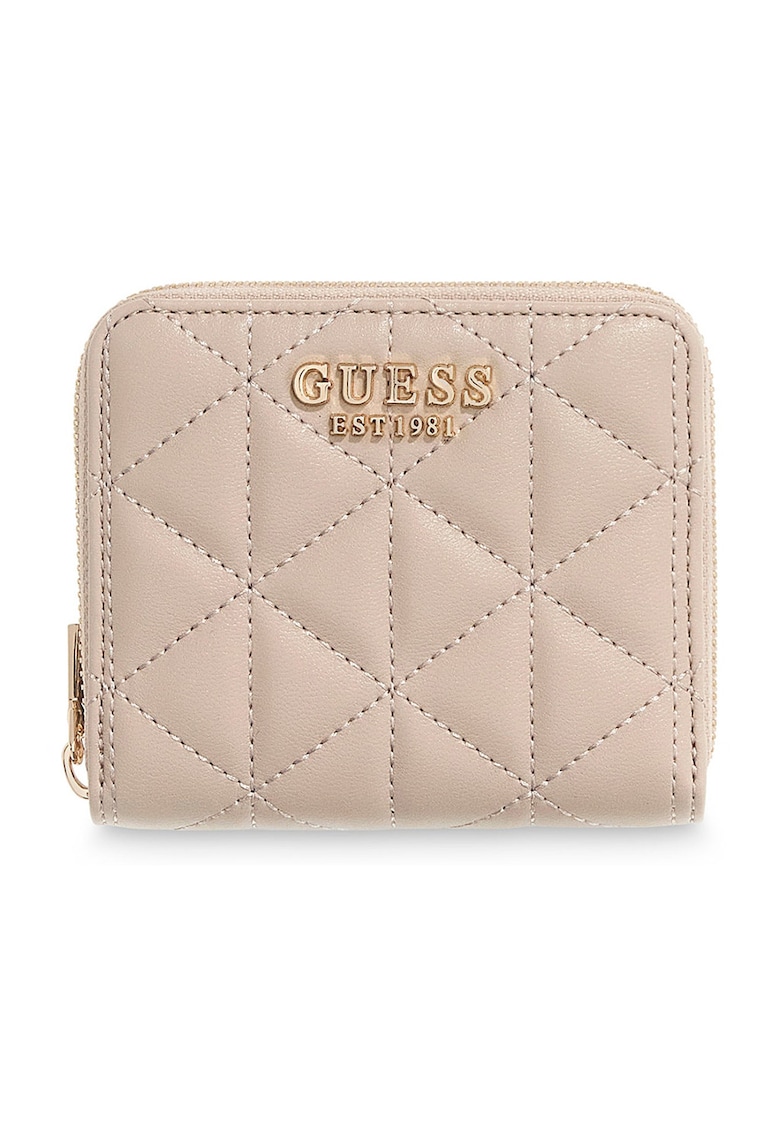 Portofel matlasat de piele ecologica Paisleigh - Roz pal