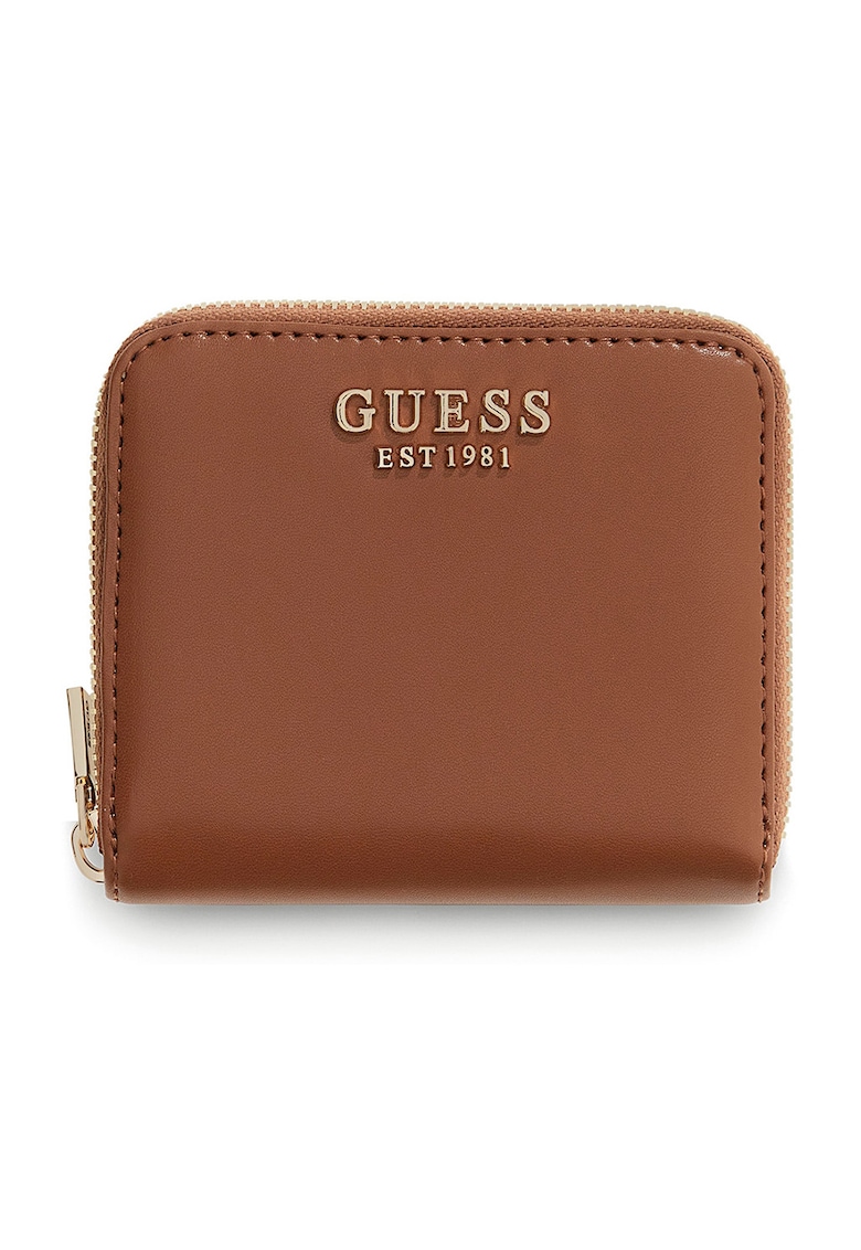 Portofel cu fermoar Laurel - Maro cognac