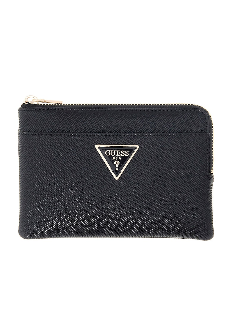 Portmoneu cu aplicatie logo Laurel II - Negru