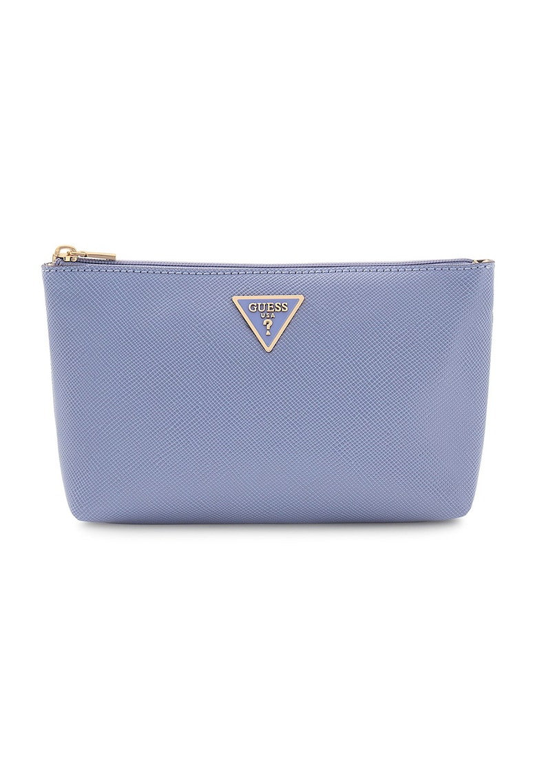 Etui de piele ecologica cu bareta detasabila de incheietura Laurel II - Albastru indigo