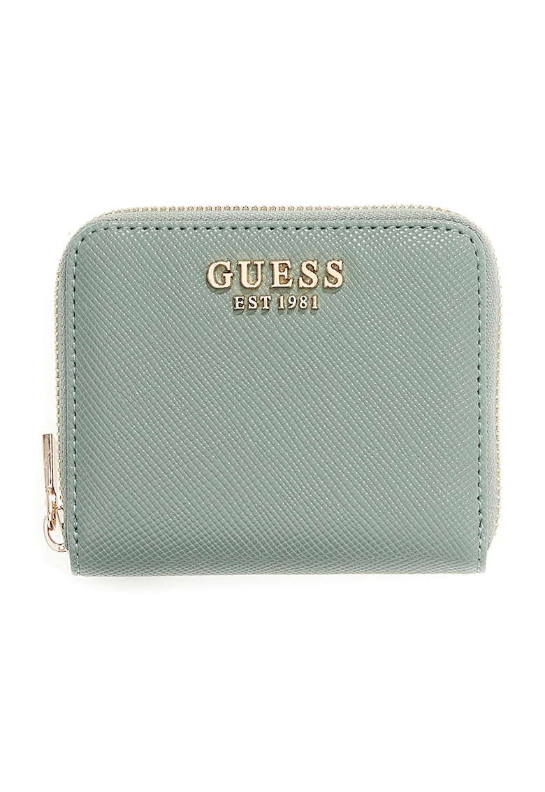 Portofel mic de piele ecologica Serenova - Verde persan