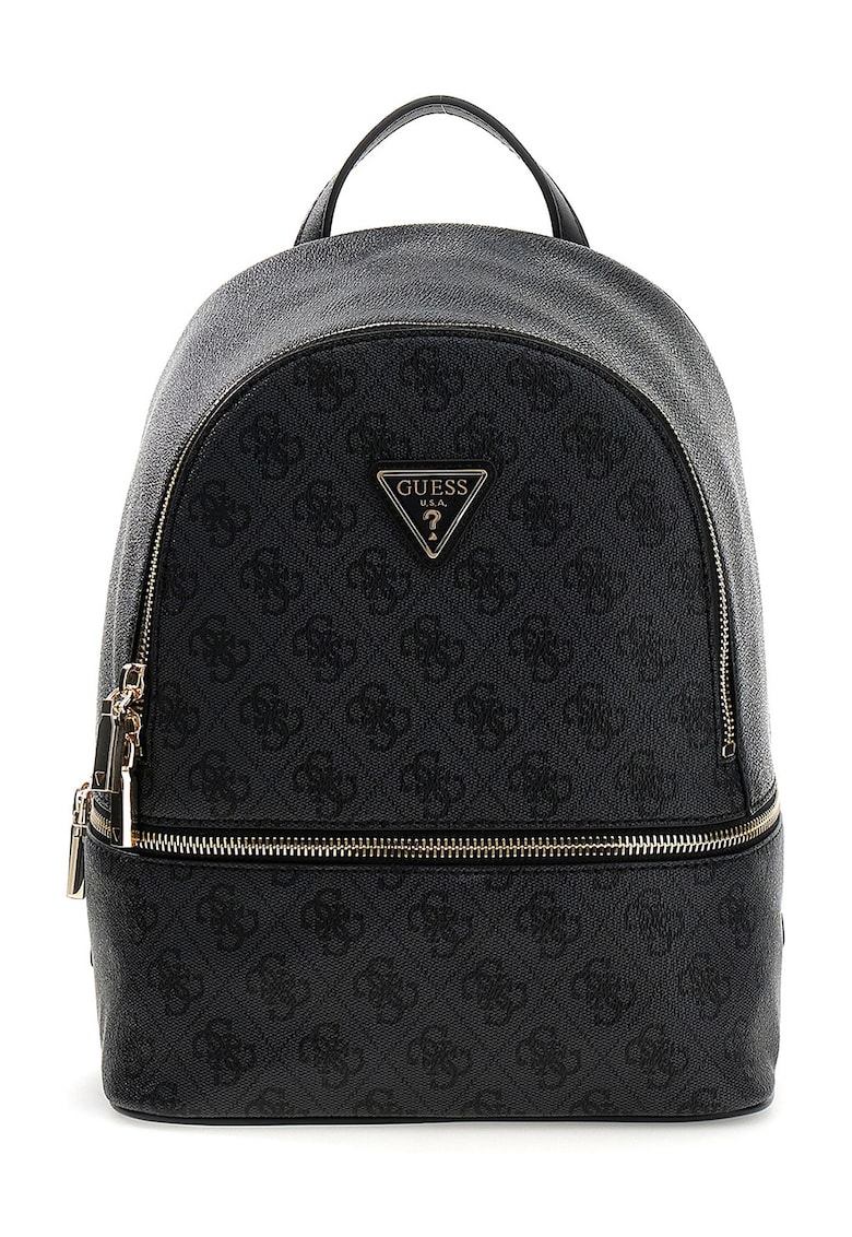 Rucsac de piele ecologica cu barete ajustabile Follie - Negru