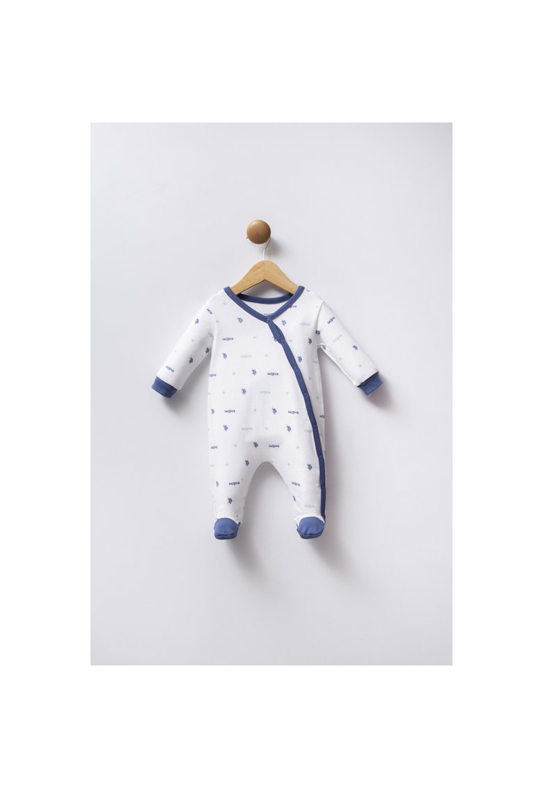 Salopeta bebelusi - USB2248-WHITE - Alb