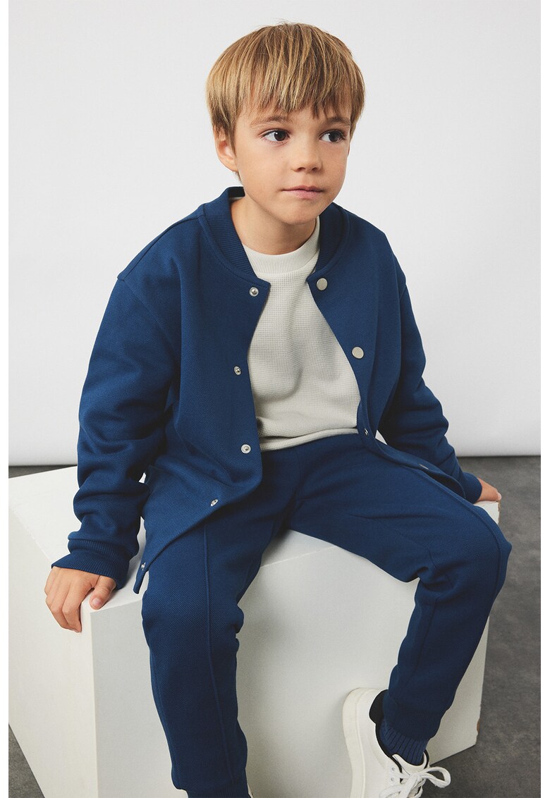 Bluza de trening supradimensionata din bumbac - Gri deschis