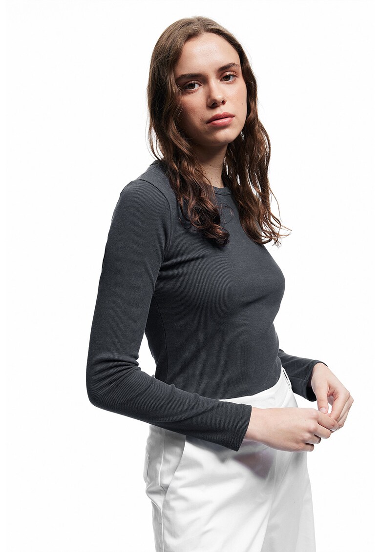 Blua slim-fit - Gri antracit