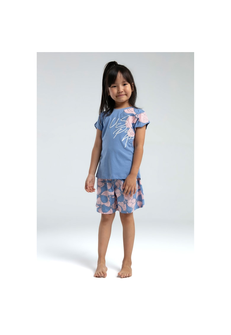 Set doua piese pentru copii - US2079 - Albastru deschis