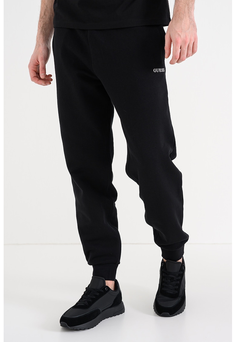 Pantaloni conici pentru fitness - Negru