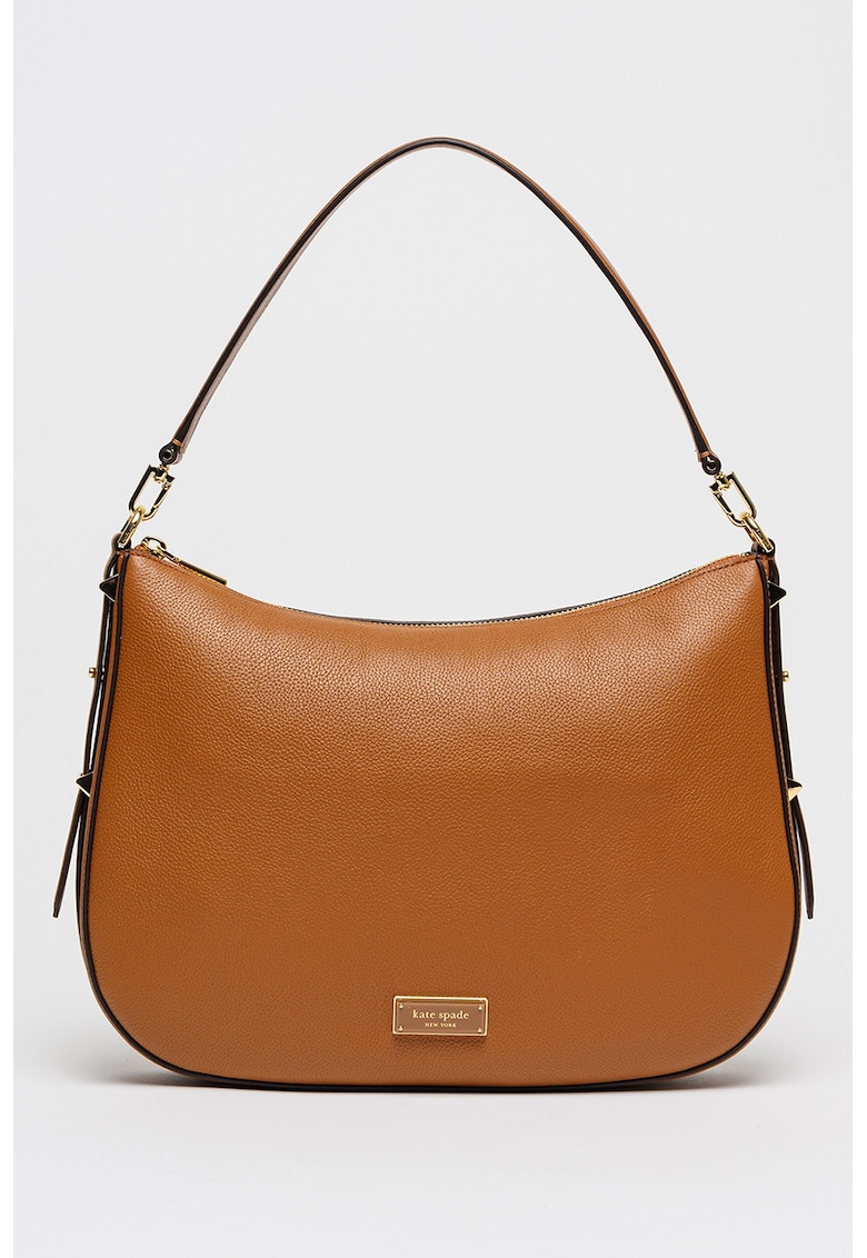 Geanta din piele cu bareta de umar Liv - Maro scortisoara