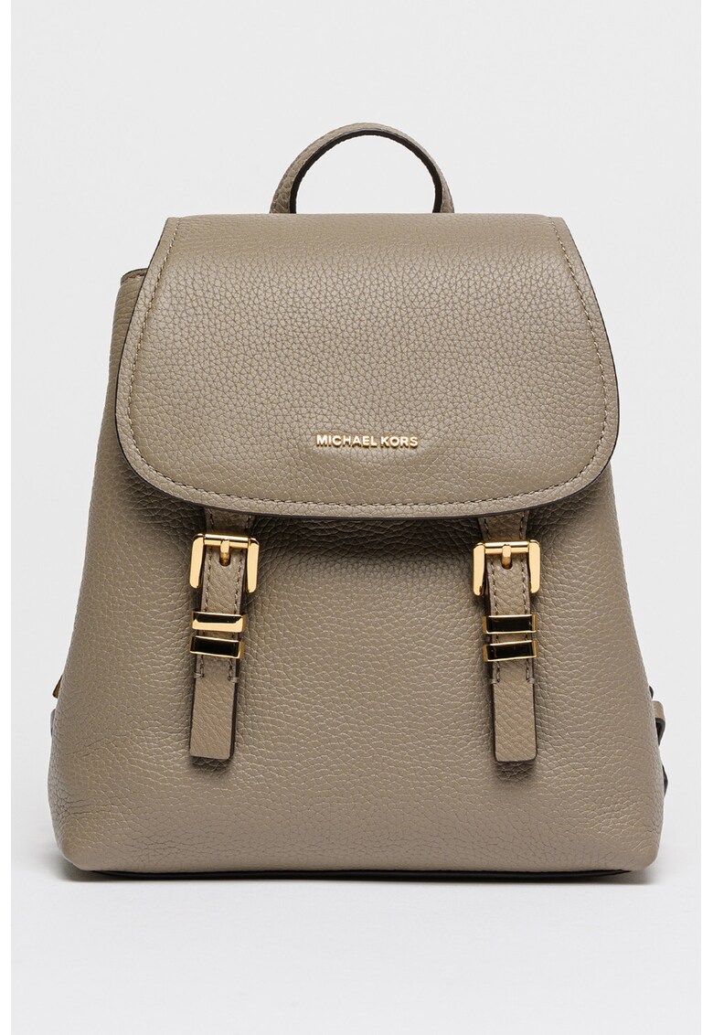 Rucsac de piele Quinn - Maro taupe deschis