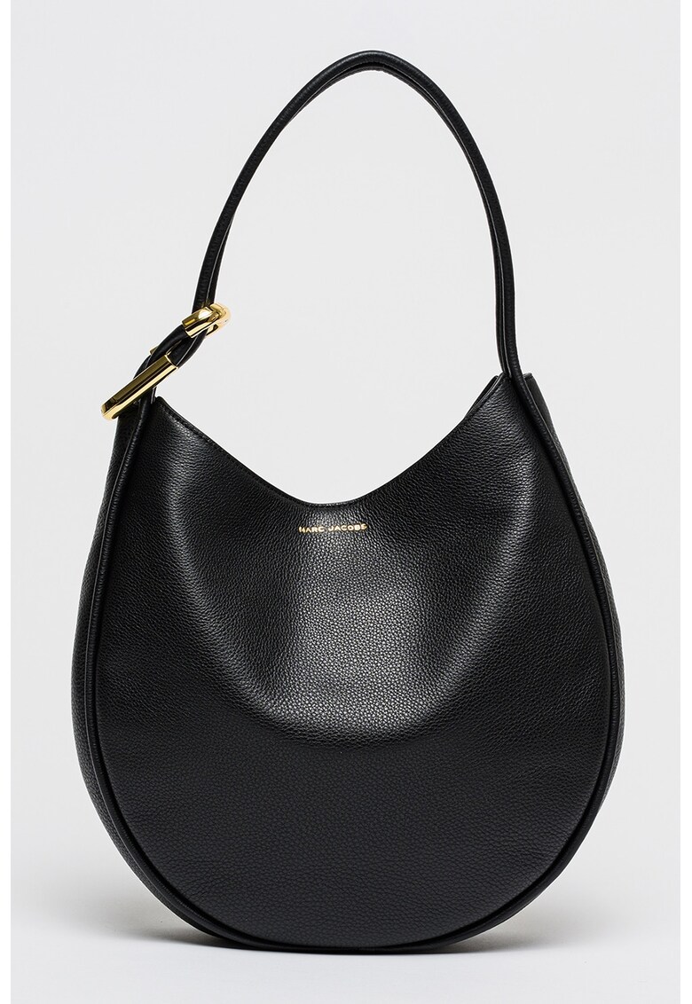 Geanta hobo din piele Dual - Negru