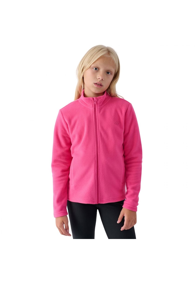 Hanorac sport copii F261 - fuchsia - material poliester - tehnologie 4FWarm