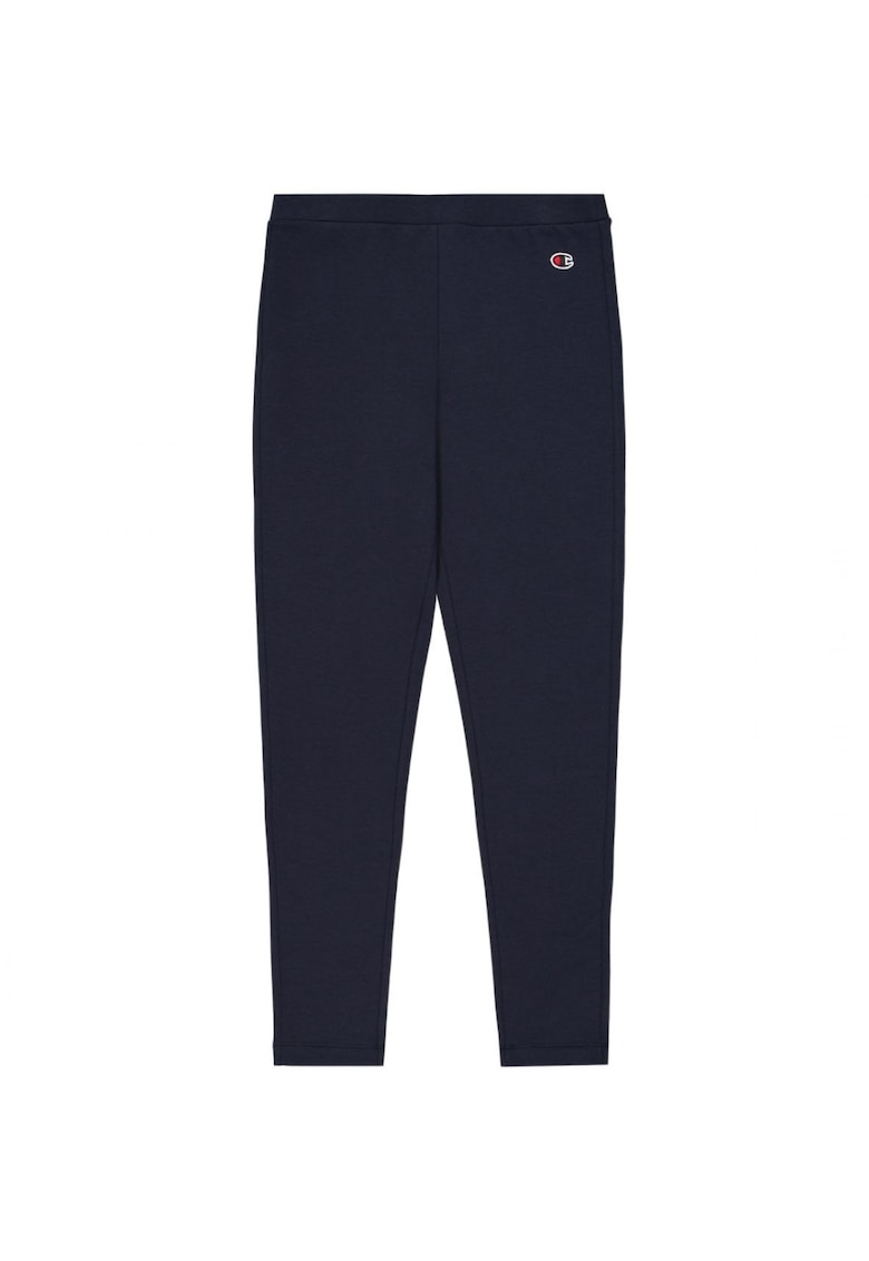 Colanti bleumarin - croiala slim - talie elastica - bumbac/poliester