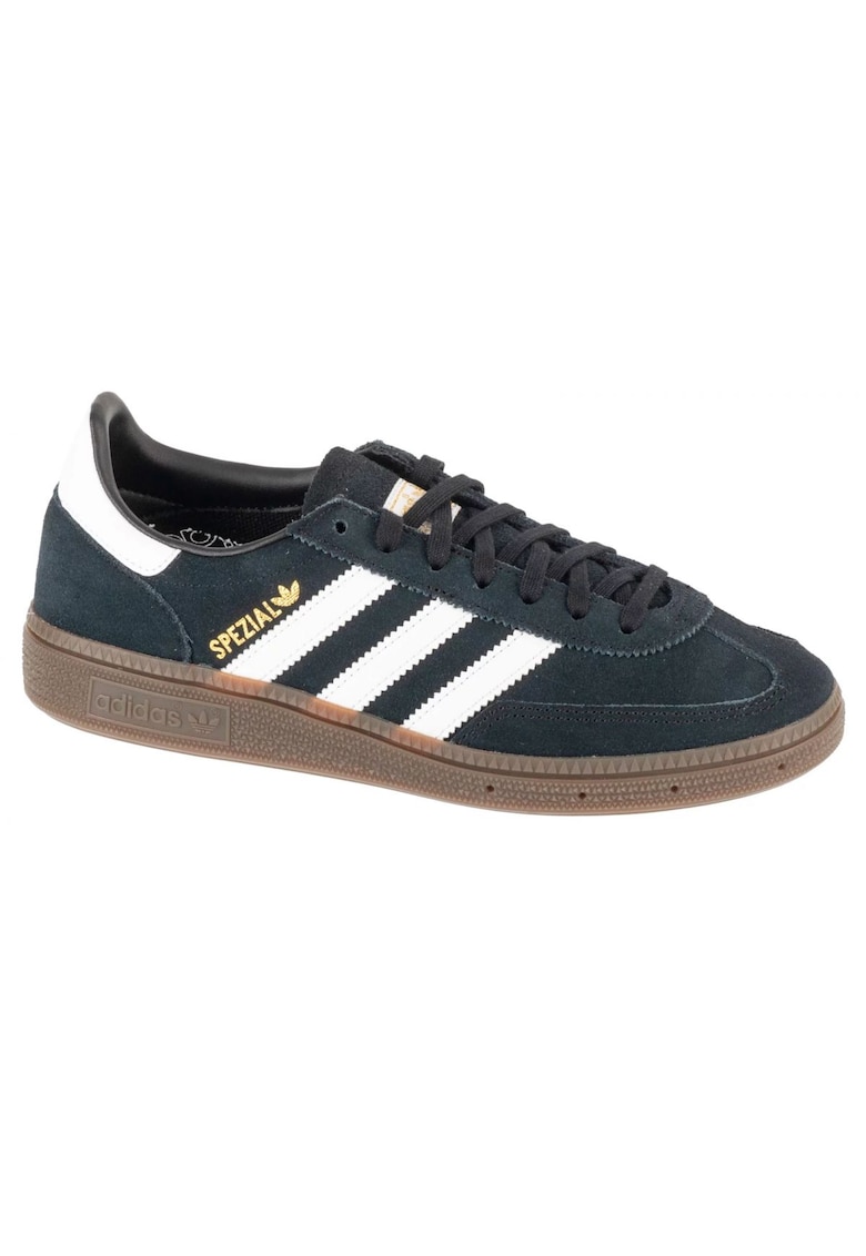 Pantofi copii model jos - negru - piele intoarsa - sintetic - pentru baieti
