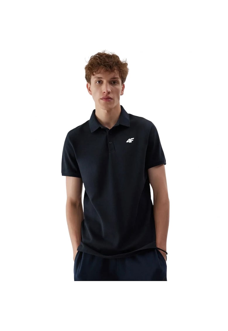 Tricou polo - M705 4FWSS25TPTSM705 31S - bumbac - negru