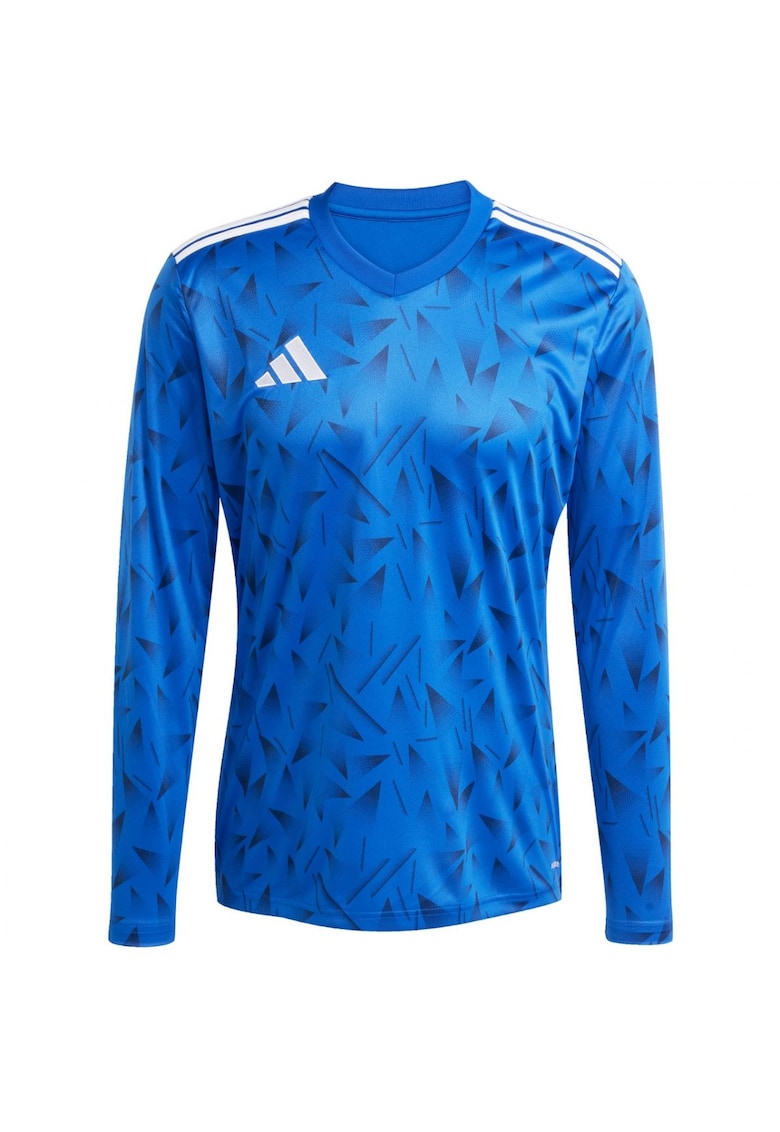 Bluza sport barbati Team Icon 25 - maneca lunga - albastru - poliester reciclat -