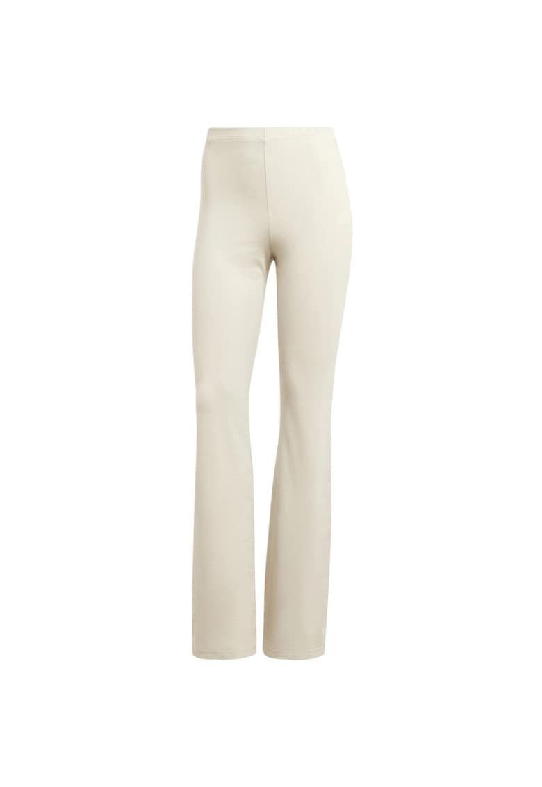 Pantaloni sport dama - Essentials - croiala mulata - alb - bumbac