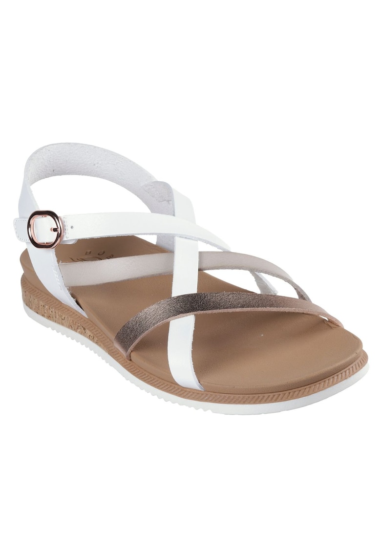 Sandale dama 114709-WHT - Sintetic - Alb -