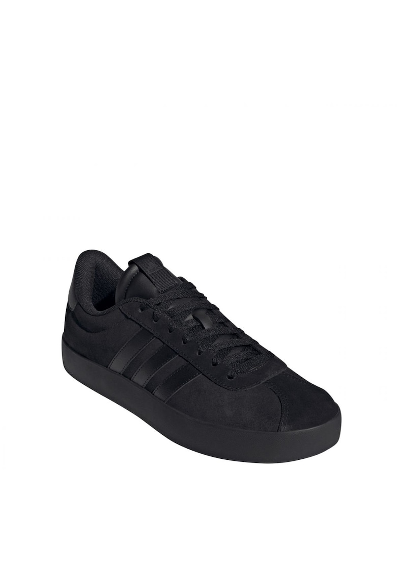 Pantofi sport barbati VL Court 3.0 - negri - piele sintetica - talpa cauciuc