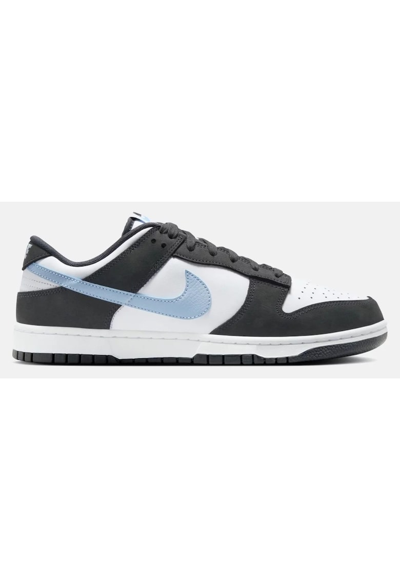 Pantofi sport din piele cu detalii contrastante Dunk - Alb - Negru - Albastru deschis - Alb/Negru/Albastru deschis