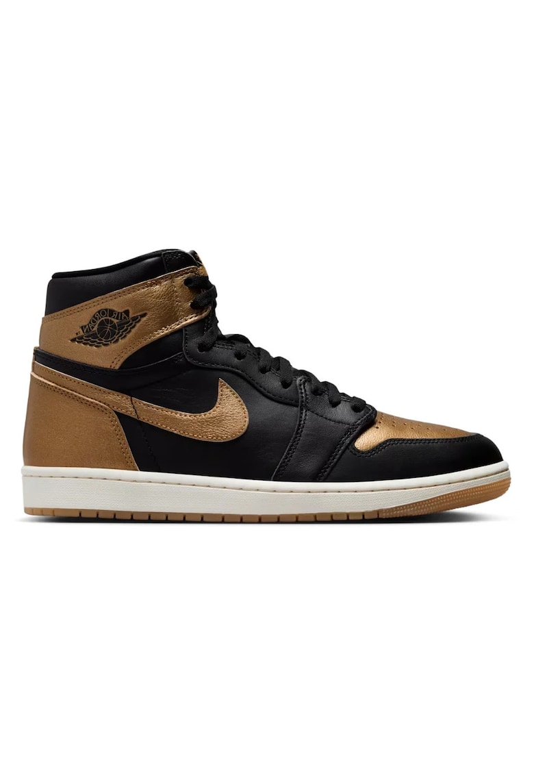 AIR JORDAN 1 RETRO HI OG - piele negru - Negru