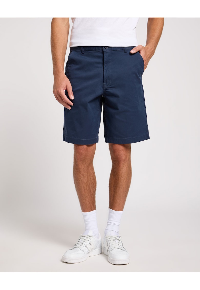 Pantaloni scurti barbati - bumbac - bleumarin