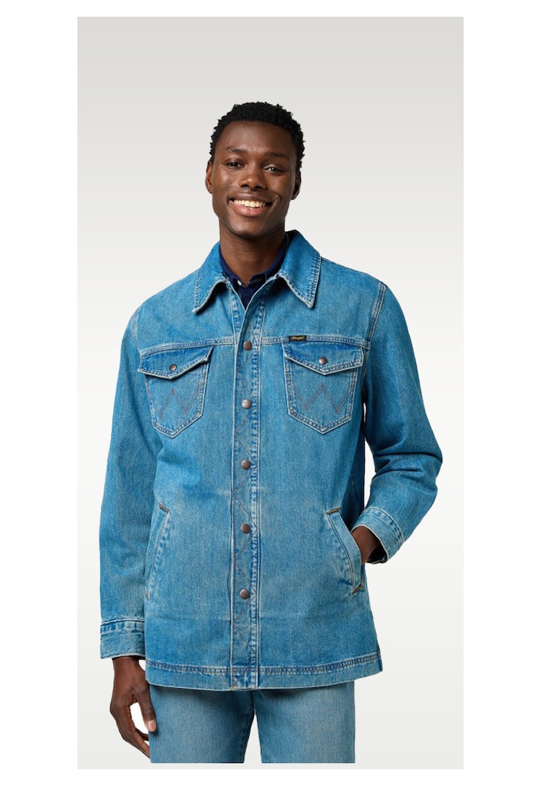 Geaca barbati - albastru denim