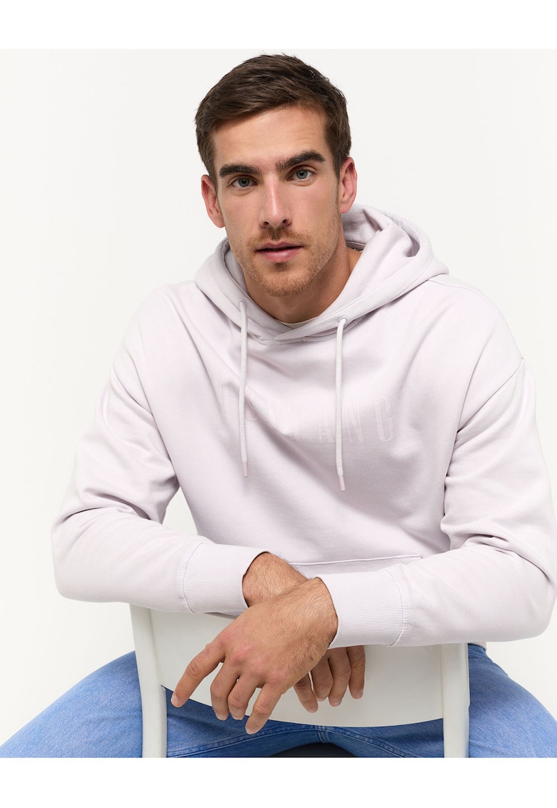 Bluza barbati - Eden - bumbac - alb