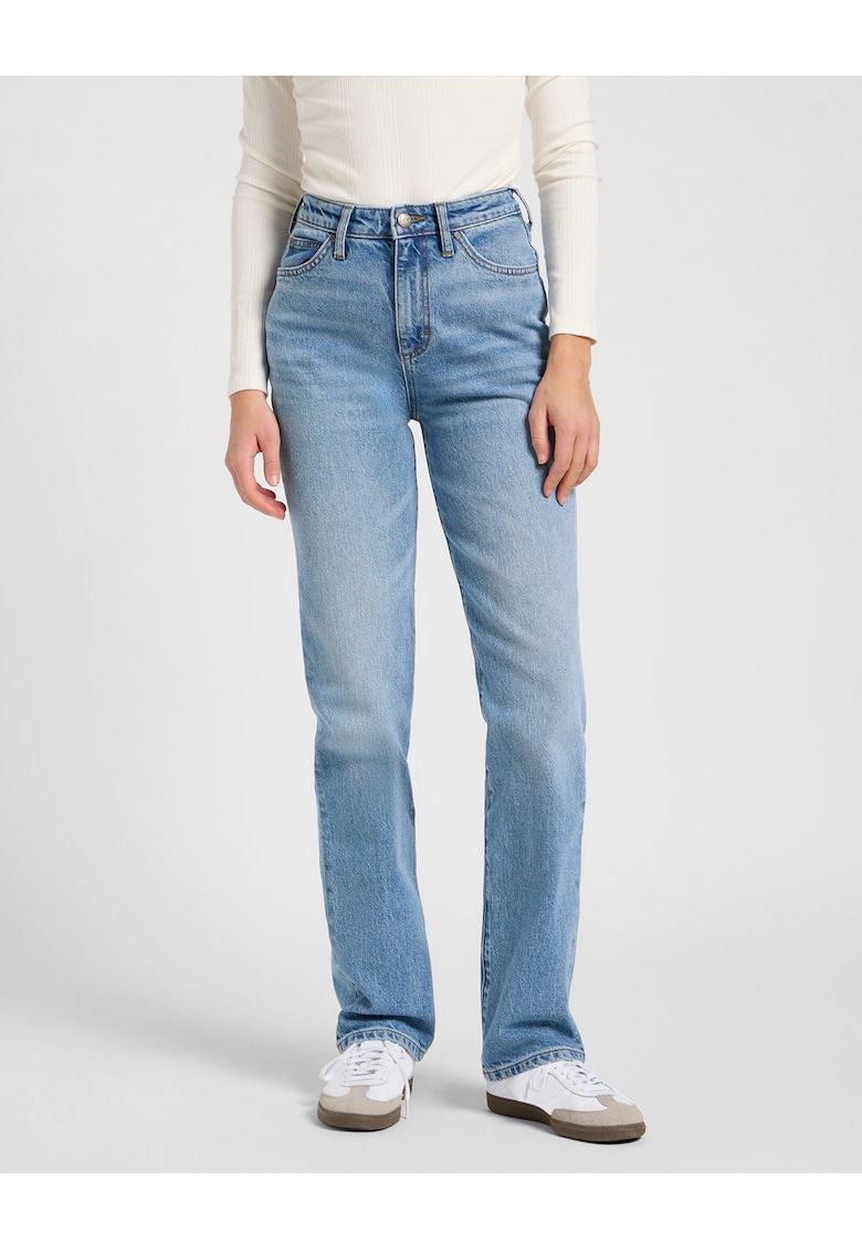 Blugi dama June 112371098 - bumbac - albastru