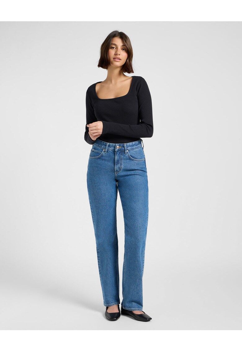 Blugi dama Rider Classic - bumbac - albastru mediu -